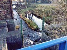 Rzeka przy młynie ;)