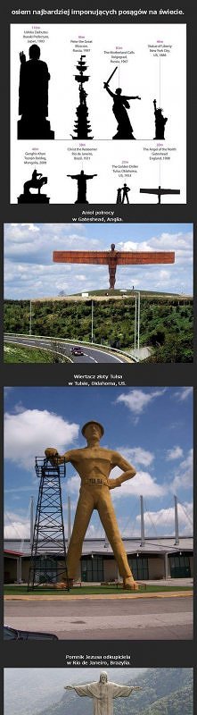 Lista najbardziej imponujących posągów świata.