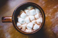 gorąca czekolada z piankami