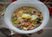 Zupa z fasolki i ziemniaków