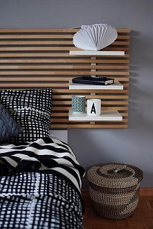 łóżko i zagłówek