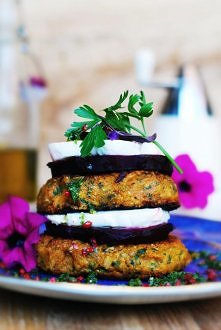 Wege burger ze słodkich ziemniaków