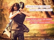 By kogoś zmienić..