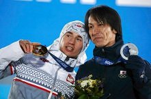 Kamil Stoch i Noriaki Kasai  :D