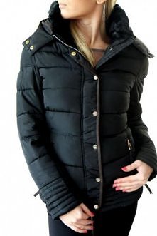S-WEST - Kurtka Czarna z Kapturem