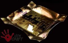 patera szklana kwadratowa