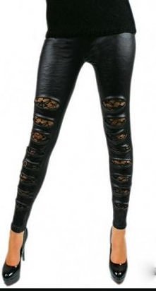SpottyMarket - Legginsy z wycieciami
