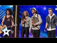 Luminites the now ex buskers sing 'Hurts So Good' - Week 3 Auditions | Britain's Got Talent 2013
