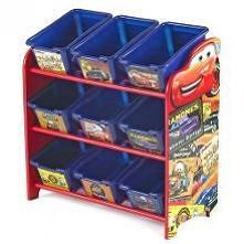 Organizer na zabawki Cars