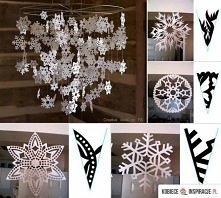Płatki śniegu DIY