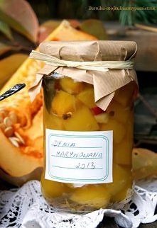 Marynowana dynia z imbirem i chilli