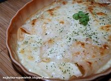 Naleśniki curry pod sosem z...