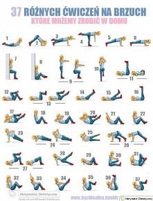 37 różnych ćwiczeń na brzuc...