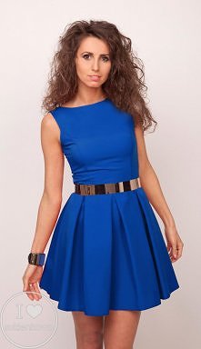 Sukienka kobaltowa 
sukienkowo.com