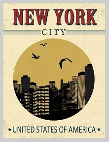 Nowy York - plakat w ramie od internum