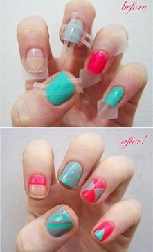 Sposób  na ciekawe paznokcie ;*