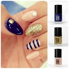 Granat, złoto i beż