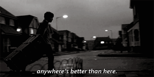 wszędzie tylko nie tu...