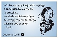 Co to jest, gdy iluzjonista...