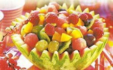 Sałatka z cząstek mandarynk...