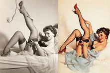 Obrazy Pin-Up inspirowane kobiecymi modelami >>NieprzeciętnePL<<