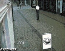 pokarało go :)