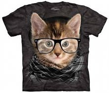 Hipster Kitten na koszulce The Mountain- coś bardzo oryginalnego! Zobacz na geekcode.pl