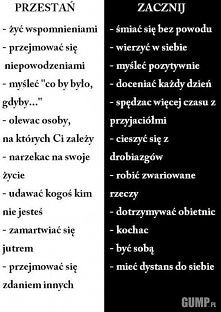 Zacznij i nigdy nie przestawaj