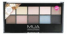 MUA matte palette