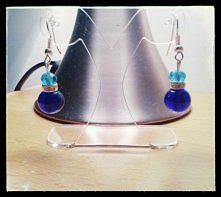 Kolczyki z przekładką z cyrkonii. Podoba się? Klik w foto.