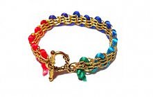 Tęczowa bransoletka