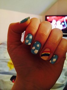 clouds and rainbow :)