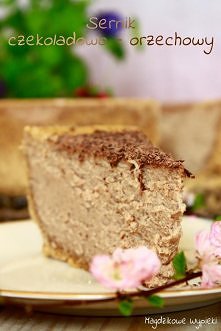 Magdzikowe Wypieki: Sernik czekoladowo-orzechowy