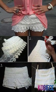 spodenki koronkowe *-*