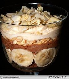 Deser bananowy z kawą, czek...