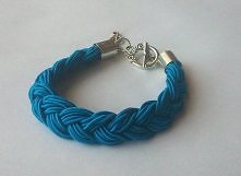 turkusowy warkocz :)