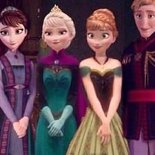 Elsa, Anna i rodzice ;3