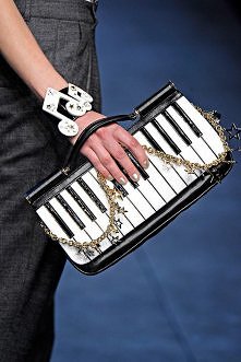 Dolce & Gabbana piano clutch