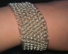 Bransoletka Rybia Łuska - Chainmaille