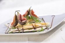 Maca z parmezanem i figą :)