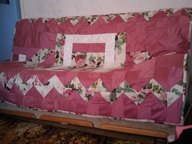 narzuta w stylu patchwork