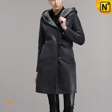 Women's Merino Shearling Leather Coat CW640255
