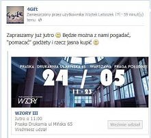 Co jutro robicie? Wpadnijcie do Praskiej Drukarni na Wzory, spotkacie nas pod nr 134 :D