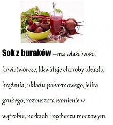 Sok z buraków – właściwości...