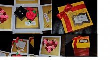Mój pierwszy Exploding box, na dzień matki:)