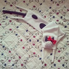 koci-szal uszyty na zamówie...