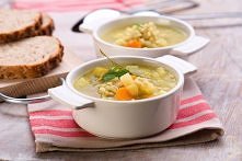 Zupa zacierkowa z pęczakiem :)