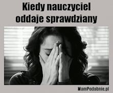 A potem walę głową w ławkę