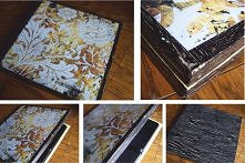 Decoupage. Drewniane pudełko. Kontakt: studio@zuzdesign.pl