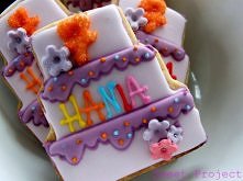 Ciasteczka torciki z okazji urodzin
Więcej moich prac na FB: Sweet Project - zapraszam do polubienia strony:)